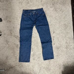 Blue 501 Levi’s jeans